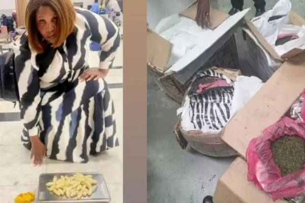 Mulher é presa em aeroporto com cocaína escondida em objeto inusitado Droga só foi identificada graças a tecnologia avançada de buscas