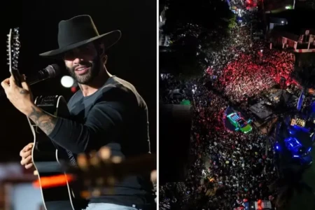 Show surpresa de Gusttavo Lima em Bela Vista de Goiás movimenta o comércio local