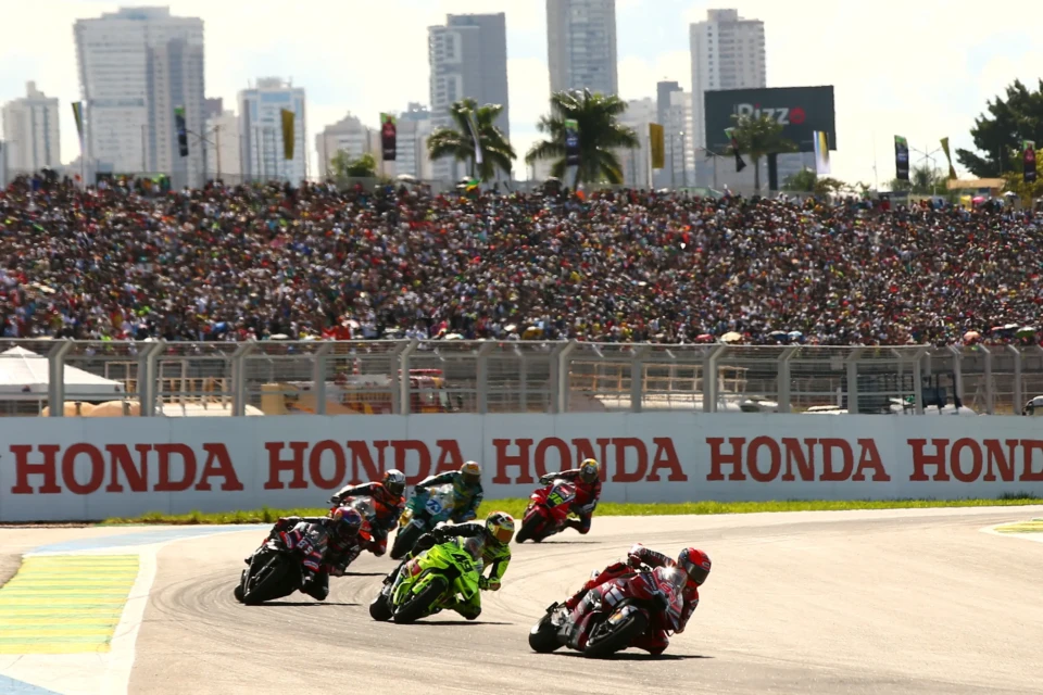 Prova do campeonato de MotoGP em Goiânia (Foto: Alex Farias/MotoGP Brasil)