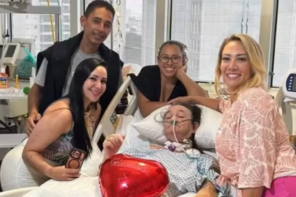Internado há um mês após acidente, Marquito celebra aniversário no hospital cirurgia na coluna após sofrer mal súbido e cair de moto