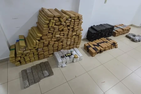 Pai e filho são presos em ação que apreendeu meia tonelada de maconha na BR-060 em Goiás