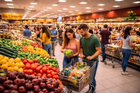 Supermercados podem fechar aos domingos em Goiás após nova convenção; decisão sai nos próximos dias “corujão” aos sábados até a madrugada