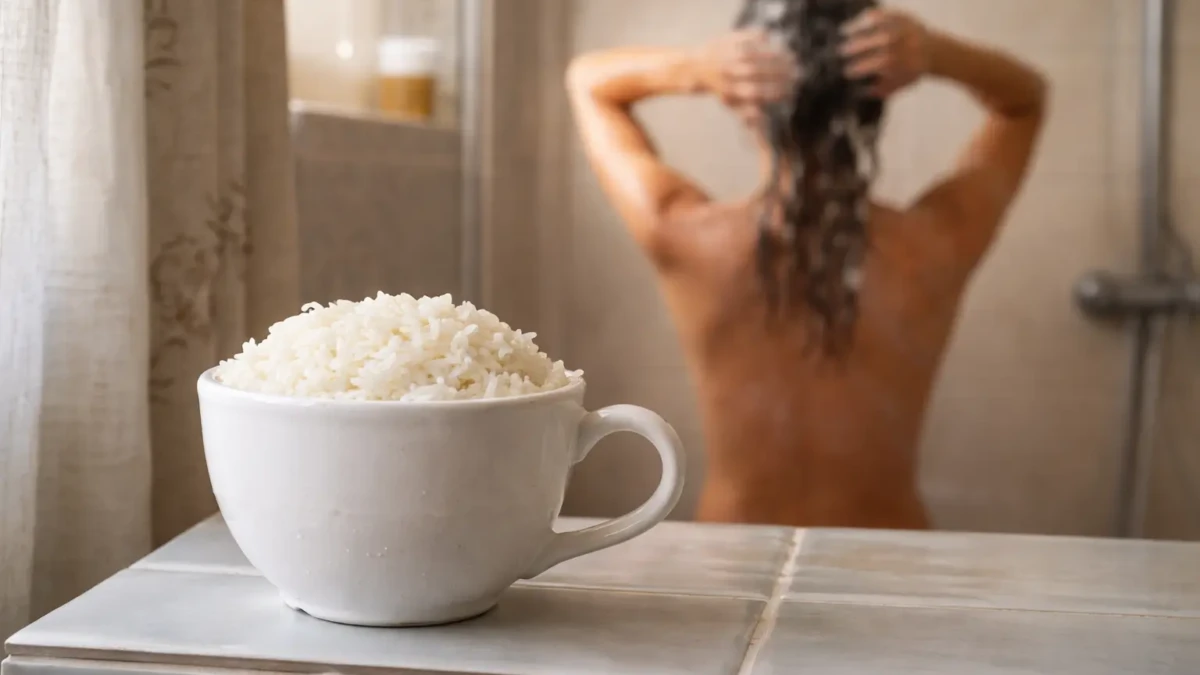 Uma xícara de arroz no banheiro? veja por que esse truque está viralizando Truque simples e barato tem chamado atenção odor mau cheiro