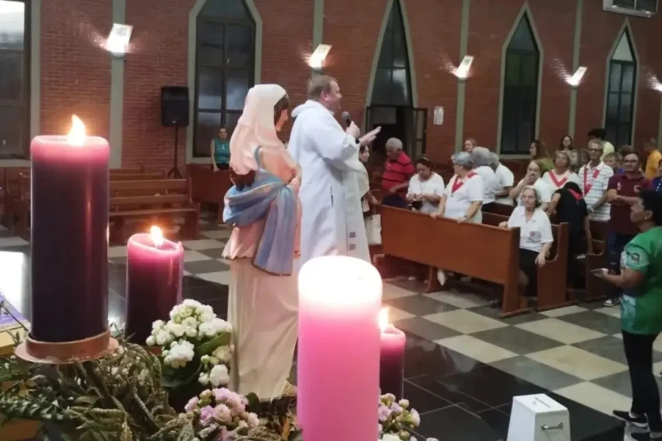 Igrejas de Goiânia celebram a 'Missa do Perfume'; veja significado (Foto: Paróquia Nossa Senhora Auxílio dos Cristãos)