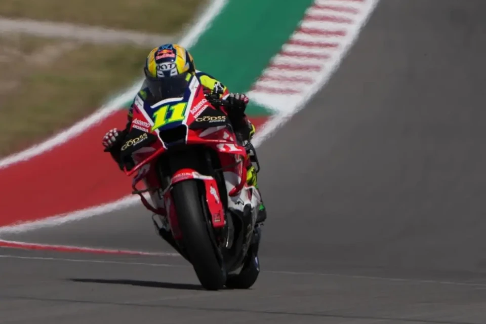 Diogo Moreira no GP das Américas, em Austin, nos Estados Unidos