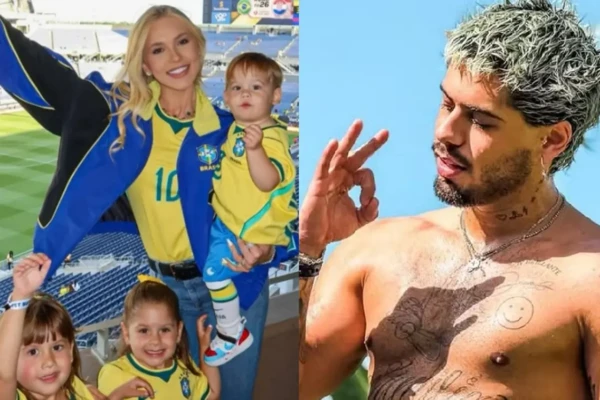 Zé Felipe diz que viagens de Virginia estão prejudicando rotina escolar dos filhos Influencer está nos EUA para acompanhar Vini Jr