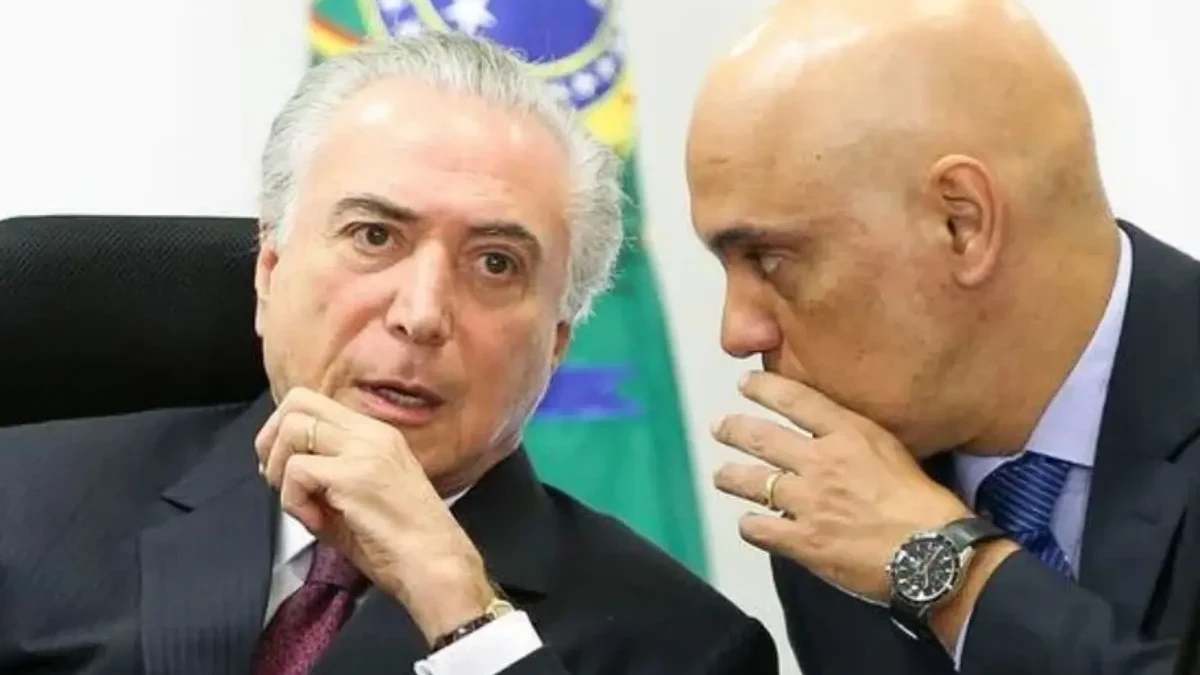 Temer defende Alexandre de Moraes: contribui para 'pacificação do país' (Foto: Agência Brasil)