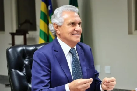 Imagem mostra pré-candidato à presidência pelo PSD, Ronaldo Caiado