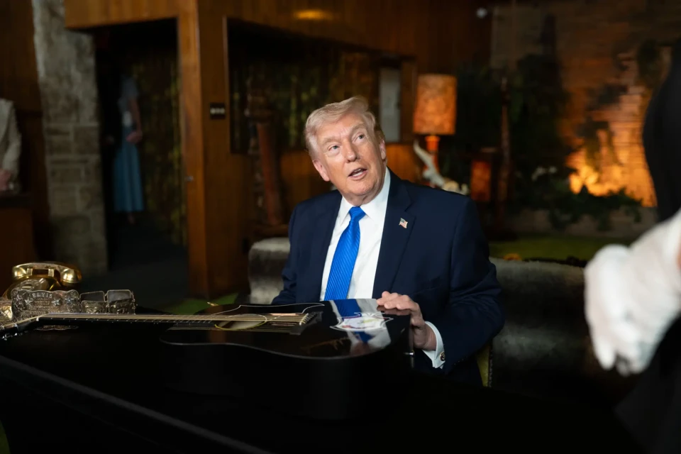 Presidente Donald Trump confirma resgate de militar (Foto: Casa Branca)