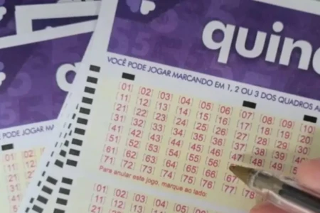 Bilhete da Quina, da Loteria Federal