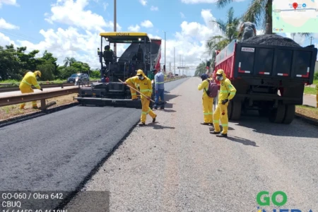 Imagem do local da obra