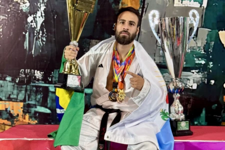 Luiz Felipe goiano mundial karatê