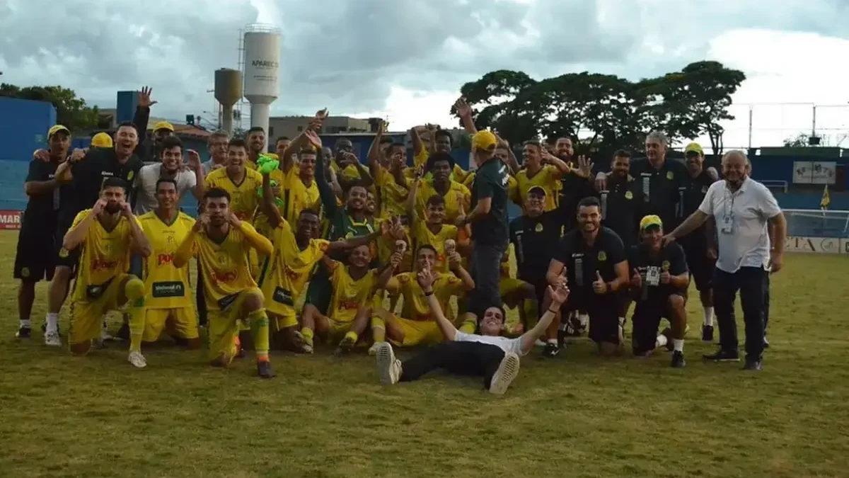 Mirassol elimina a Aparecidense na Série D (Foto: Léo Roveroni / Agência Mirassol)