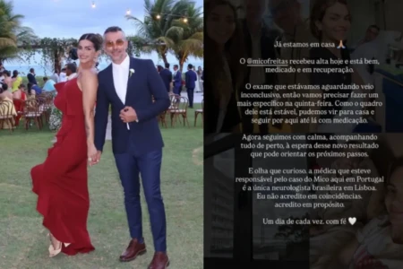 Marido de Kelly Key recebe alta após AVC: ‘acompanhando de perto’ (Foto: Reprodução)