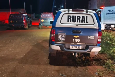 Dupla confrontou com equipes do Batalhão Rural e CPE - (Foto: reprodução/PM)
