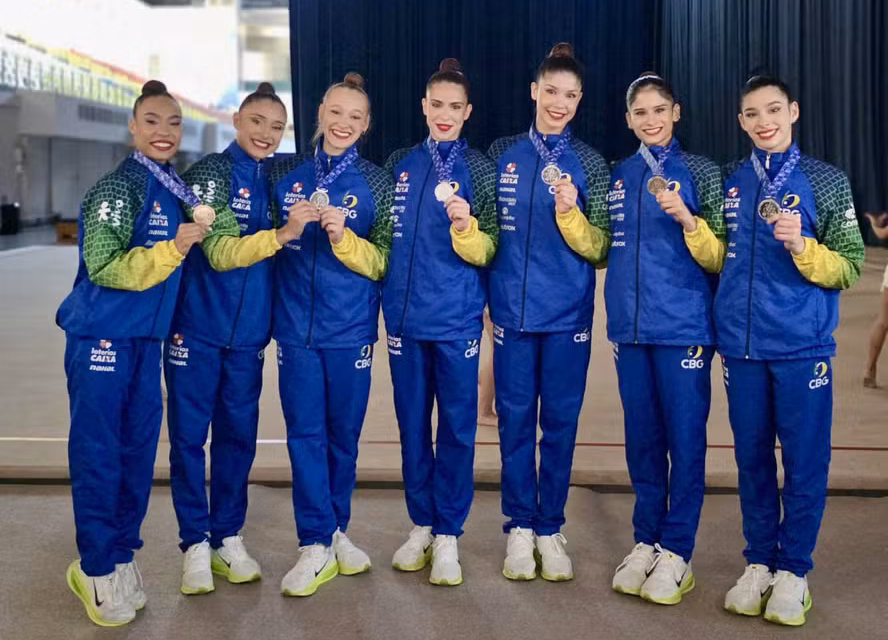 medalha Brasil Ginástica Rítmica