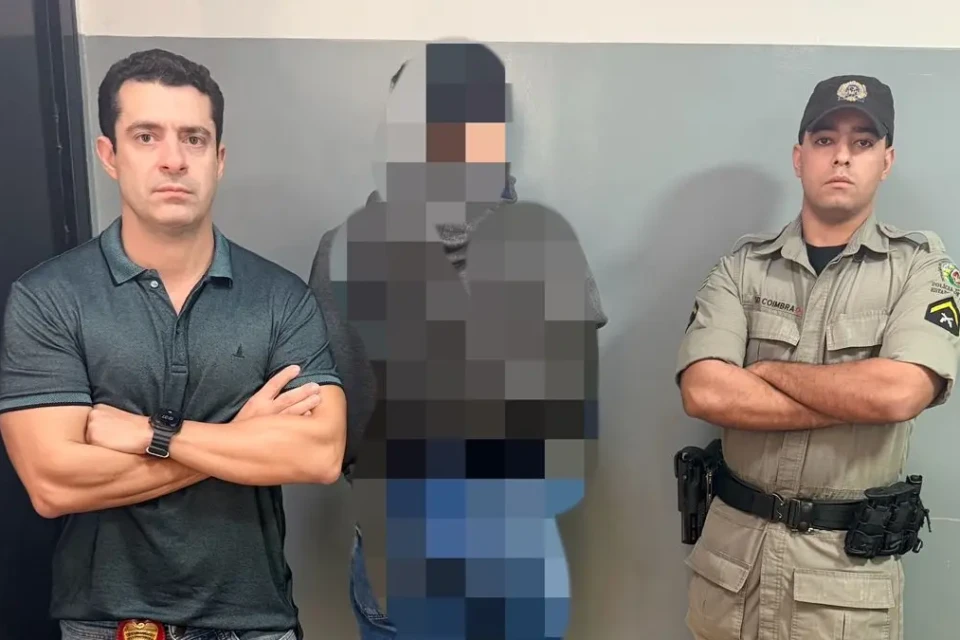 Delegado de folga e PM prendem suspeito de violência doméstica em Goiânia