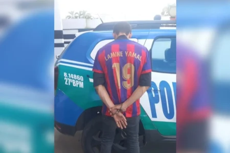 Suspeito usa faca e obriga vizinho a desbloquear celular e transferir R$ 11 mil em Senador Canedo