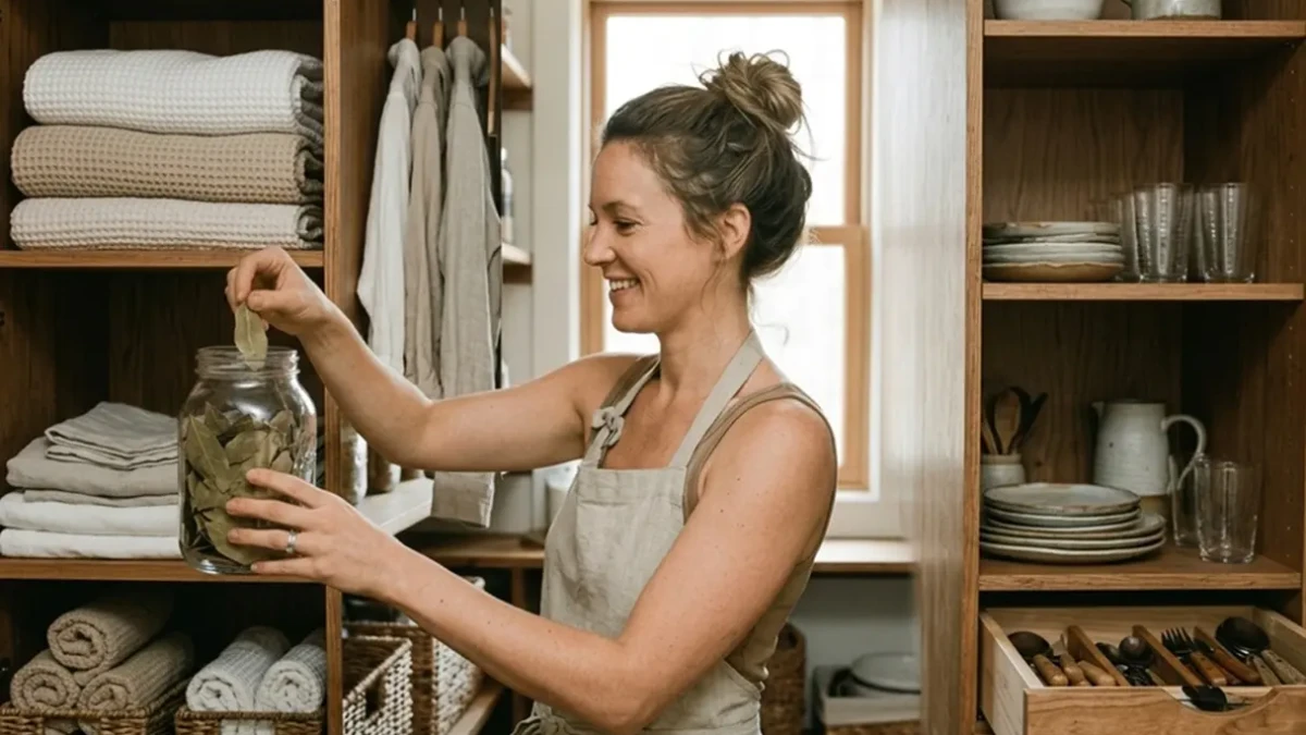 Por que muitas pessoas estão colocando folha de louro no armário? Veja o motivo alternativa natural dentro de casa folhas de louro