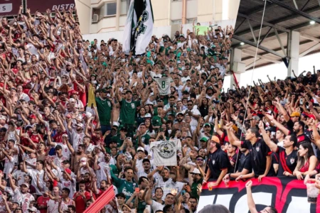 Números revelam Goiás à frente de Vila Nova e Atlético no engajamento das torcidas