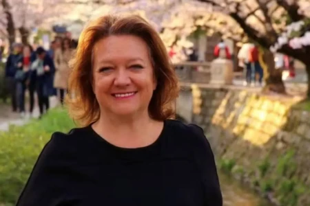 Gina Rinehart preside a empresa australiana de mineração e agricultura Hancock Prospecting Group — Foto: Arquivo pessoal