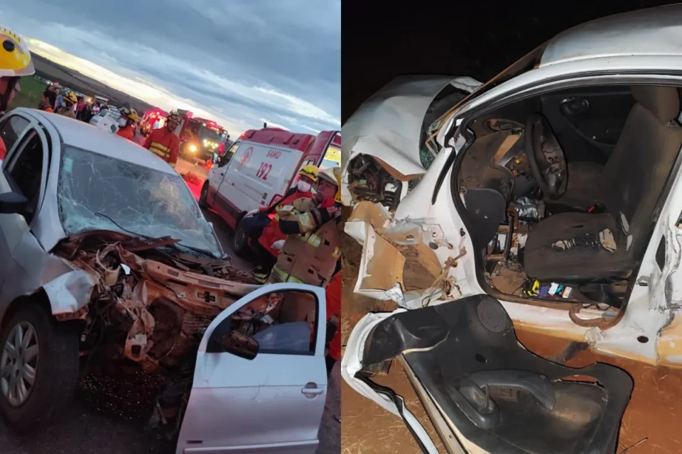 Colisão frontal na GO-430, em Formosa, deixa feridos após ultrapassagem 5 Imagem do veículo