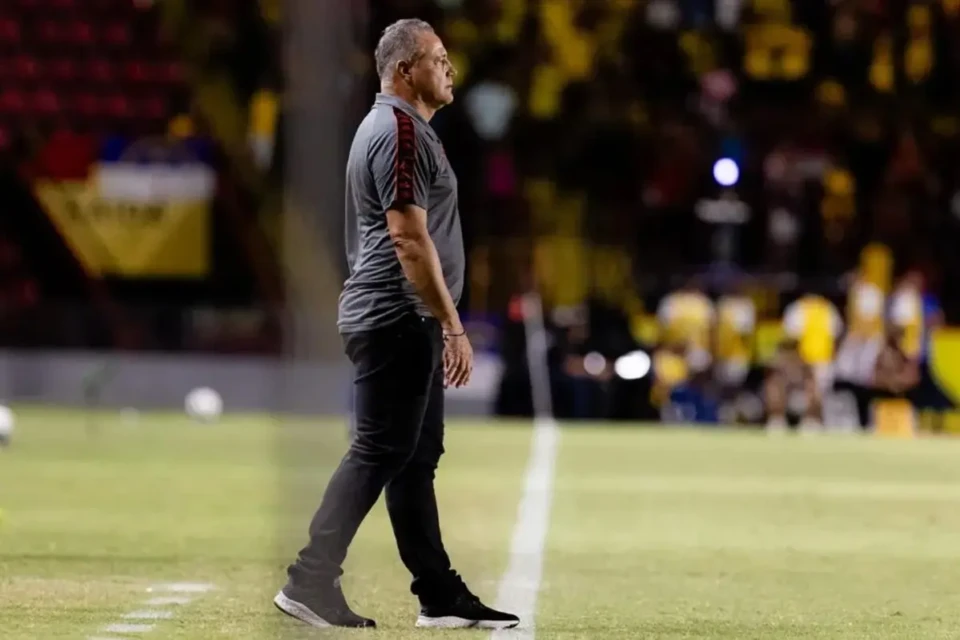 Márcio Goiano durante jogo do Sport