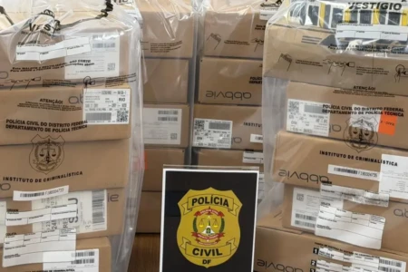 Medicamentos apreendidos - (Foto: reprodução/PCDF)