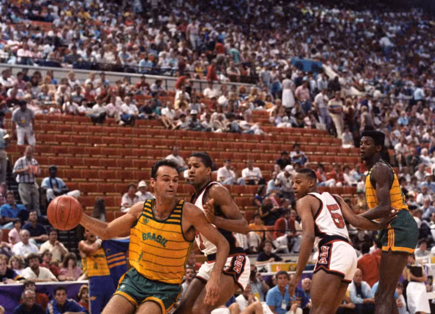 Oscar Schmidt Brasil EUA Pan 87