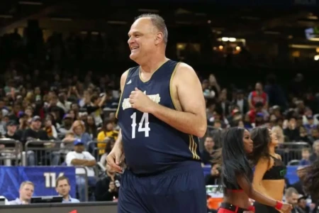 Oscar Schmidt durante jogo do All Star Game