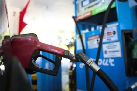 Imagem mostra bomba de combustível