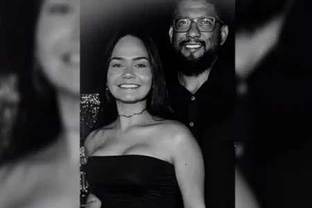 Advogado Márcio Nogueira Lemos e a namorada Karolyne Steffane - (Foto: reprodução/Redes sociais)