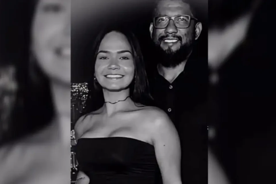 Advogado Márcio Nogueira Lemos e a namorada Karolyne Steffane - (Foto: reprodução/Redes sociais)