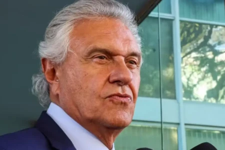 Imagem mostra ex-governador de Goiás e pré-candidato à presidência da República, Ronaldo Caiado