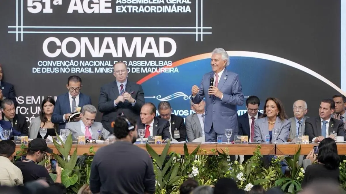 Ex-governador e presidenciável discursa em encontro das Assembleias de Deus