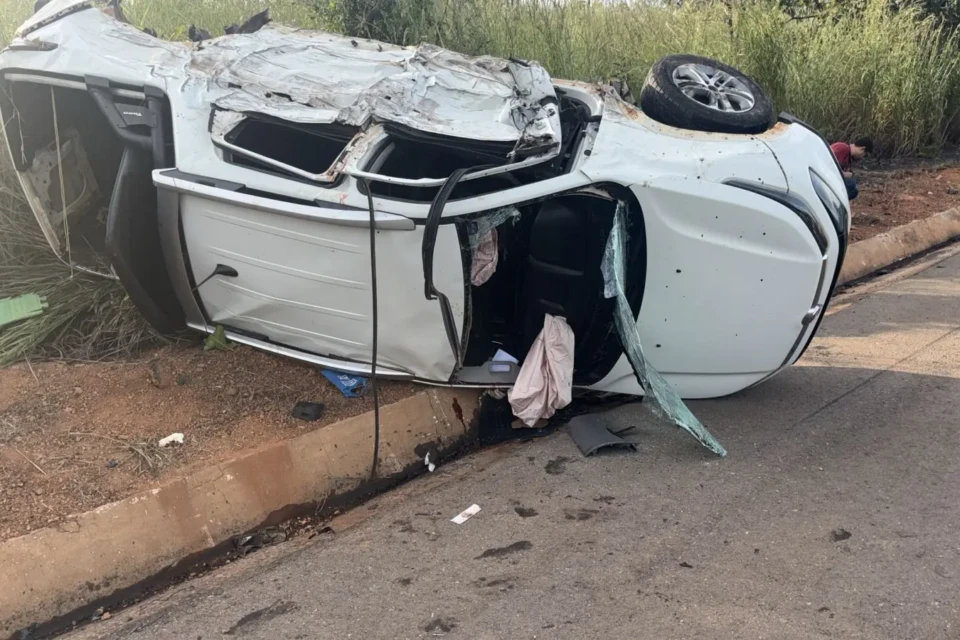 Imagem do local do acidente