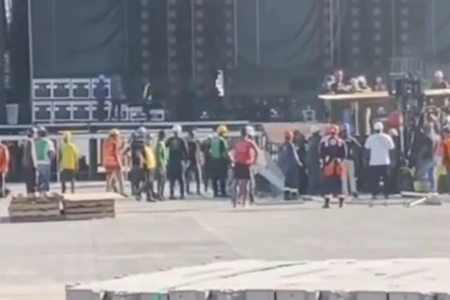Homem morre durante montagem de palco para show de Shakira no Rio