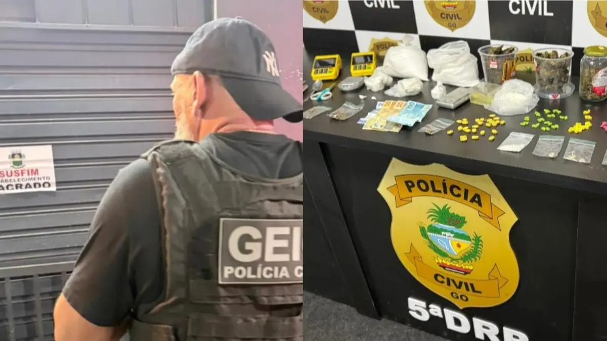 Estabelecimento foi interditado - (Foto: reprodução/PC)