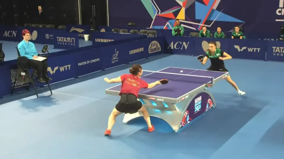 Bruna Takahashi Brasil tênis de mesa feminino x Cazaquistão