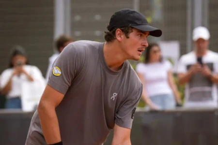 João Fonseca durante Masters 1000 de Madrid