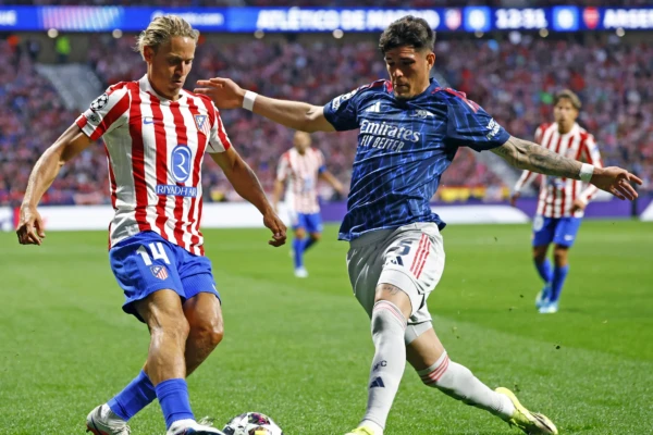 Atlético de Madrid x Arsenal Champions semi