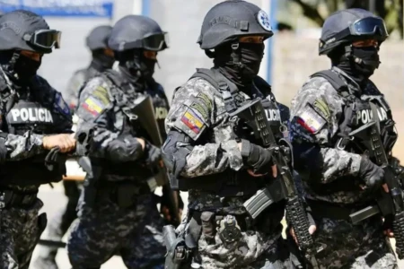 Polícia do Equador (Foto: Divulgação)