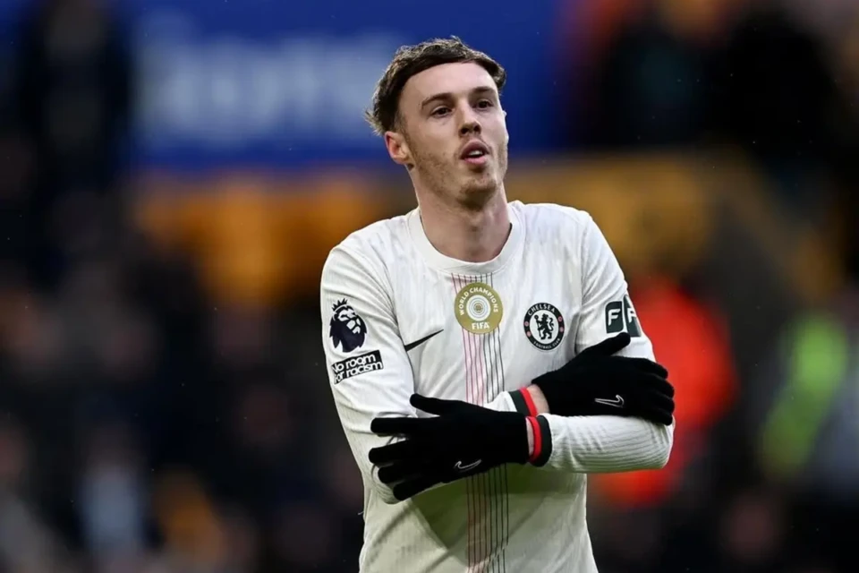 Cole Palmer em partida pelo Chelsea