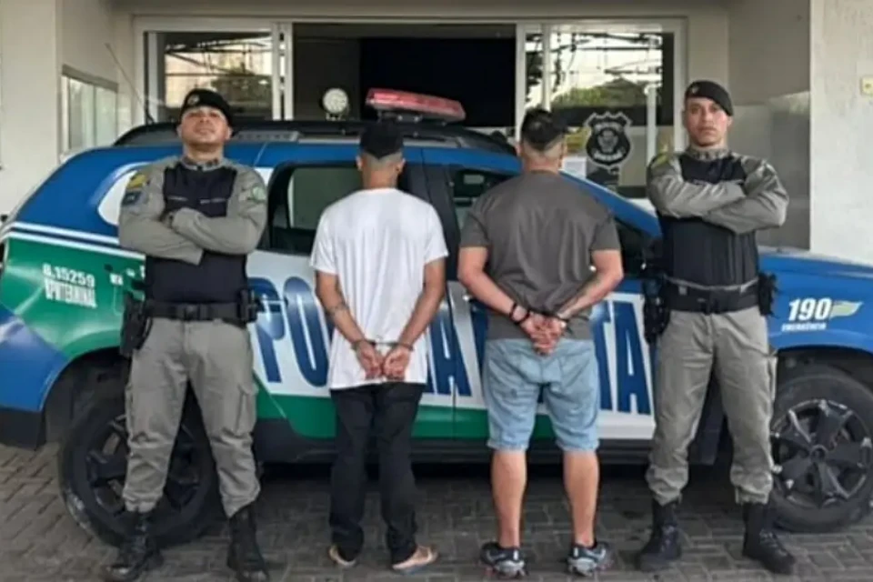 Imagem dos presos