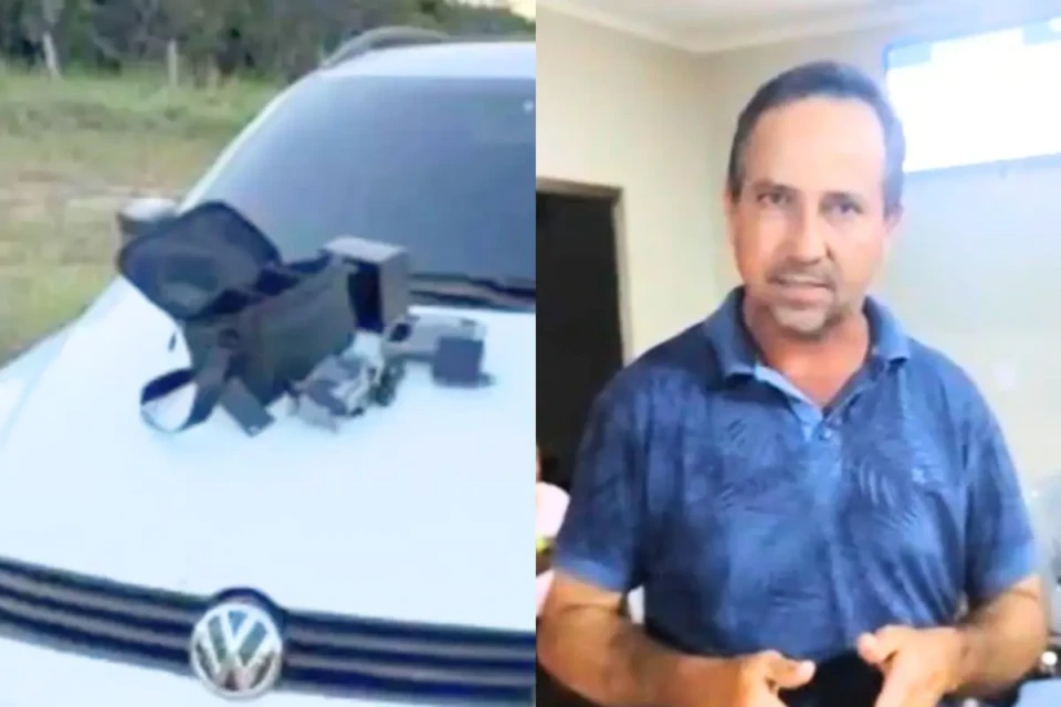 Idosa diz que foi espionada por drone em meio à disputa por herança; filho foi preso (Foto: Reprodução)