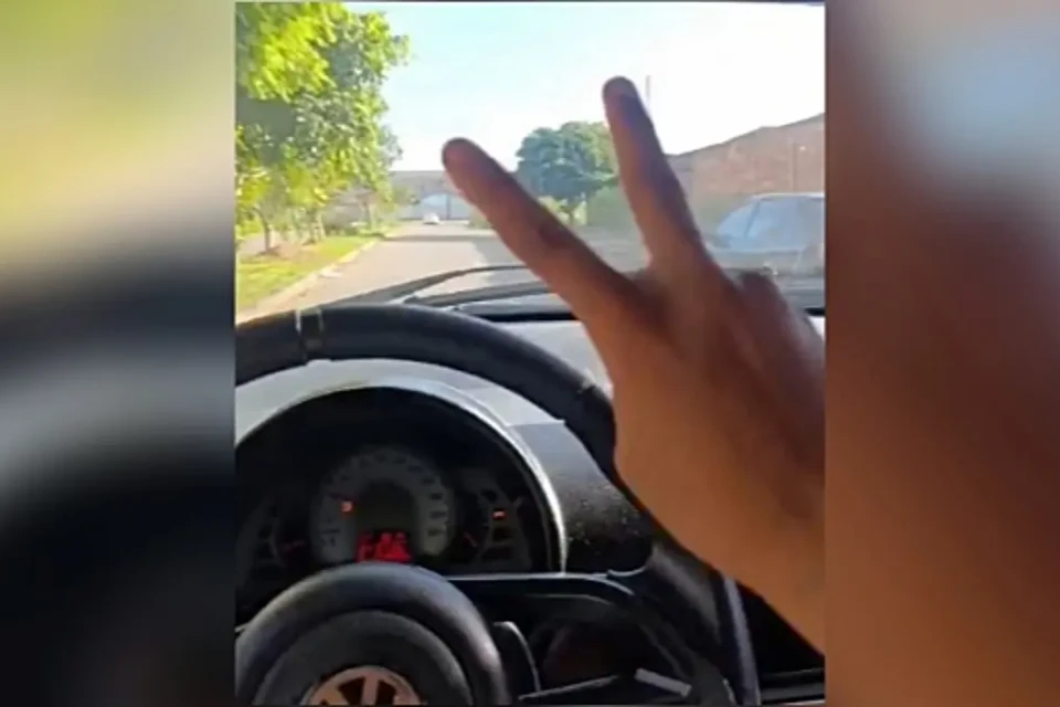 Imagem do vídeo apreendido