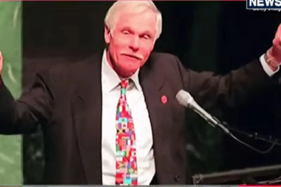 Ted Turner, fundador da CNN (Foto: Reprodução)