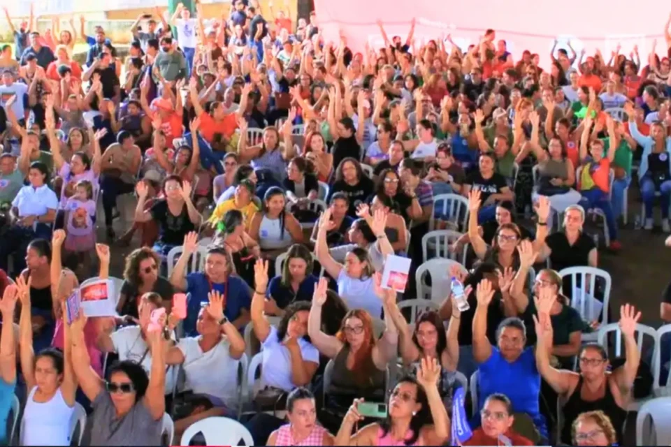 Educação de Goiânia faz assembleia nesta quinta (7) e pode entrar em greve (Foto: Divulgação)
