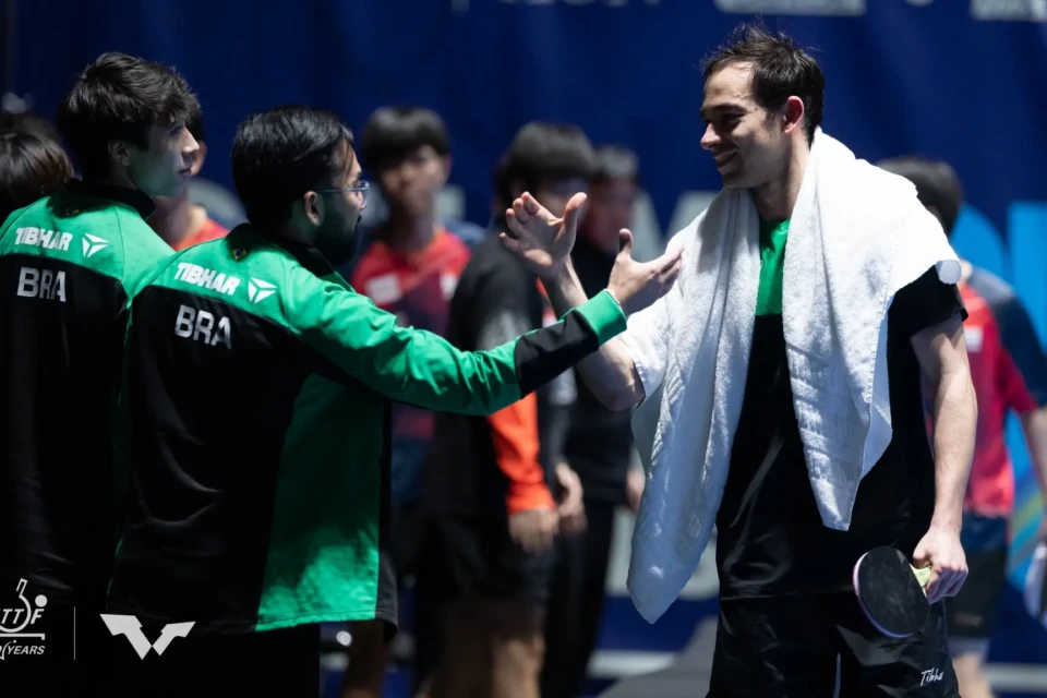 Brasil Hugo Calderano Seleção Tênis de Mesa