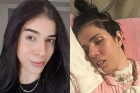 Thaís Medeiros, que teve reação alérgica a cheiro de pimenta, volta à UTI (Foto: Reprodução)